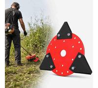 Cuchilla de Disco Triangular para Alpina ABR42, Cuchilla de Repuesto para Desbrozadora, Corte de Pasto, Maleza, Jardín y Limpieza Exterior