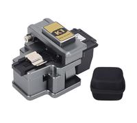 Cuchilla de fibra óptica, ángulo de corte de 0,5 grados, accesorio 3 en 1, retorno automático, máquina cortadora de fibra de empalme en frío por fusión en caliente