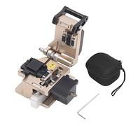 Cuchilla de Fibra óptica Hoja de Acero de tungsteno Cortador de Fibra óptica 3 en 1 Corte Suave, Limpio y rápido para Trabajos de comunicación Aleación de Aluminio Oro HF 6S
