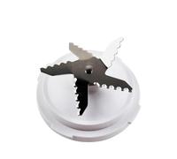 Cuchilla de licuadora, compatible con Philips HR7629 HR7627 HR7628 HR7761 HR7762 HR7763 HR7759 RI7629 RI7761 RI7762 Cuchilla de repuesto