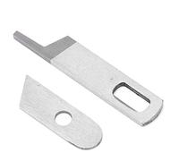 Cuchilla de máquina de coser multifuncional Overlocker para el hogar juego de cuchillos superior e inferior para máquina de coser Singer