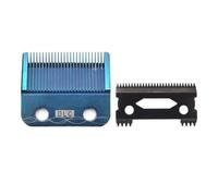 Cuchilla De Repuesto DLC Fade, Compatible Con WAHL/JRL, KM-90-4 | Cabezal de corte profesional, apto for cortapelos Madeshow, MRD, Gamma y SC.(Blue DLC x2)