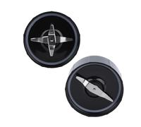 Cuchilla De Repuesto For Licuadora, Compatible Con Exprimidor Y Licuadora Magic Bullet 250W, MB Cross Y Flat Blade