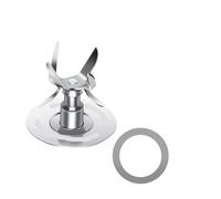 Cuchilla De Repuesto For Licuadora De Acero Inoxidable, Hoja Fusion De 6 Puntos 4980 Con Junta Tórica De Goma, Compatible Con Oster, Licuadora
