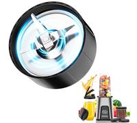 Cuchilla de repuesto para batidora Rawhui 800 W, cuchilla de acero inoxidable de 6 cuchillas, repuesto para batidora de 800 W