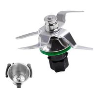 Cuchilla de repuesto para Vorwerk Thermomix TM5 y Thermomix, acero | Cuchillo mezclador con anillo de sellado, cuchillo mezclador para robot de cocina Thermomix TM5 TM6 accesorios piezas de