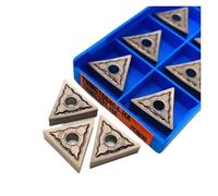 Cuchilla de torneado de carburo indexable 10 piezas TNMG160408 HA PC9030 TNMG160404 HA PC903 Herramienta de torneado externo de aleación dura(TNMG160404 HA PC9030)