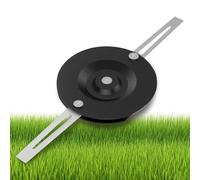 Cuchilla Desbrozadora, RosyFate 2 Pcs Cuchilla de Metal para Cortabordes, Incluye Discos Desbrozadora, Cortacésped Repuestos para Cabezal de Corte, para Einhell Cortabordes