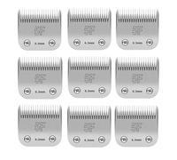 Cuchilla Desmontable 5F For Cortapelos De Mascotas, Compatible Con Oster, A5, Wahl Y KM. Longitud De Corte: 6,3 Mm (1/4"). Funcionamiento Suave.(9pcs)