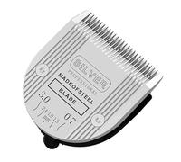 Cuchilla Desmontable Ajustable Profesional 5 En 1 For Perros, Compatible Con WAHL,Arco,Bravura,Chromado,cortadoras, Cuchilla Cortadora De Pelo De Corte Suave(1pcs silver)