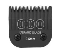 Cuchilla Desmontable De Acero For Peluquería Canina A5, Compatible Con Andis, Compatible Con Oster, Compatible Con Wahl(OOO-0.5mm)