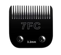 Cuchilla Desmontable De Acero For Peluquería Canina A5, Compatible Con Andis, Compatible Con Oster, Compatible Con Wahl(7FC-3.2mm)