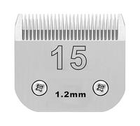 Cuchilla Desmontable for Cortadora De Animales, Compatible Con Andis, Compatible Con Oster A5, Compatible Con Wahl, Compatible Con KM10, Series Clipper(Size 15)