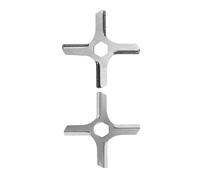Cuchilla For Picadora De Carne Con Orificio Hexagonal, Compatible Con Moulinex (574 ME20513E HV3) Y Krups (F402). Cuchillas De Fácil Limpieza.
