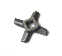 Cuchilla for picadora de carne, hoja trasera de acero inoxidable, accesorio de cuchilla cruzada n.° 5, cuchilla for rebanador de carne, herramienta de cocina(ZY-3)