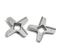 Cuchilla for picadora de carne n.° 5, repuesto de un solo lado, compatible con Bosch, MUM 5, Philips, HR, Siemens y MF.