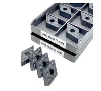 Cuchilla giratoria de alta dureza, 10 piezas DNMG150404-TF IC907 DNMG150608-TF IC908, herramienta de torneado externo de aleación dura (DNMG150608-TF IC908)
