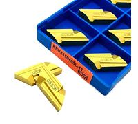 Cuchilla giratoria indexable de metal 10 piezas KNUX160405R KNUX160405L NC3020 insertos de carburo herramientas de torneado de metal(KNUX160405L NC3020)