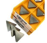Cuchilla giratoria indexable de metal 10 piezas TPMN160308 15TF herramienta de torno de metal for fresado CNC herramienta de torneado y fresado procesamiento de acero inoxidable