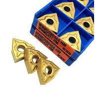 Cuchilla giratoria indexable de metal WNMG080404 NC3030 Herramienta de corte for torneado externo de carburo Herramienta de corte for procesamiento de acero Torneado CNC(WNMG080404 HM NC3030)