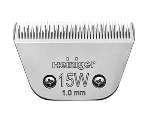 Cuchilla Heiniger Size 15W de 1 mm. altura de corte, extra ancha
