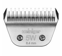 Cuchilla Heiniger Size 5W de 6,4 mm, altura de corte, extra ancha