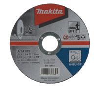 Cuchilla MAKITA corte acero 115x1,6x22,23 mm B-14102