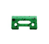 Cuchilla Móvil De Cerámica Con Dientes Escalonados De 2 Orificios, For Cortapelos Inalámbrico, Cuchilla Reemplazable, Compatible Con Wahl Y Tijeras, 1 Unidad(110-Green)