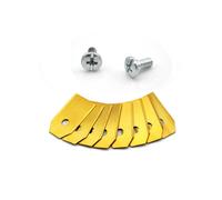 Cuchilla para cortac?sped rob?tico, 18 cuchillas de repuesto universales, cuchilla de repuesto adecuada para todos los cortac?spedes rob?ticos Husqvar