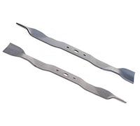 Cuchilla para cortacésped de 92 cm (derecha + izquierda) compatible con Alpina, Castel Garden, Honda, Stiga 82004352/0 + 81004346/0 / 90-3560 + 91-9860
