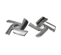 Cuchilla para Picadora 2 Piezas, Compatible con Tefal ME710 | Acero Inoxidable SUS420; Compatible con MOULINEX ME106; Compatible con Magio MG-265