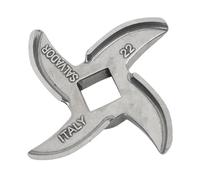 Cuchilla para picadora de carne de acero inoxidable, alta resistencia, duradera, afilada, corte preciso para moler carne y mariscos, fácil de limpiar, accesorios reemplazables