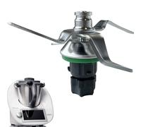 Cuchilla para Thermomix TM5 TM6, cuchilla de repuesto con anillo de sellado de acero inoxidable, cuchillo mezclador para Thermomix TM5 TM6, accesorios de repuesto, hoja de repuesto para robot de