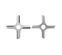 Cuchilla picadora de cuchillo for picadora de carne con orificio hexagonal, compatible con Moulinex, 574 ME20513E HV3, compatible con KRUPS, F402, cuchillas de molienda fáciles de limpiar,desmontables