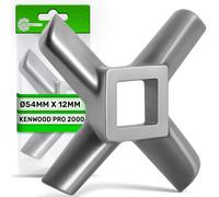 Cuchilla Picadora Electrica Ø 54 mm Anchura de Orificio 12 mm para Kenwood Pro 2000 Excel - Garantía de 5 Años - ONIX TECH