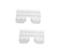 Cuchilla profesional para cortadora de mascotas, repuesto de cuchilla A5 que se adapta a la mayoría, Compatible con Andis,A5, Compatible con Wahl,cortadoras de la serie KM(2pcs Ceramic Blade)