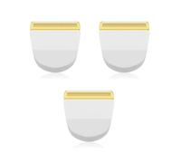 Cuchilla Profesional Peanut Snap-On, Compatible Con Cortadoras De Cabello Wahl 2068-300. Funciona Sin Problemas.(3pcs)