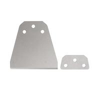 Cuchilla raspadora de piso Cuchilla de repuesto para raspador de pared de acero con resorte ultrafino de 5 pulgadas para quitar azulejos, herramienta de cincel compatible con