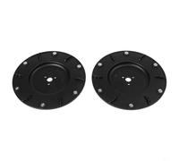 Cuchilla robot cortacésped para Mammotion para LUBA 1 AWD y 2 AWD placas de disco de corte de repuesto de 170 x 16,9 mm, plástico negro, paquete de 2