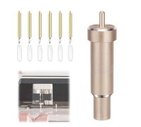 Cuchillas 4, 6 Piezas de Repuesto Compatible con Cricut Maker 4, Cuchillas de Alta precisión con Carcasa de Corte Profundo, ángulos de Corte 30°45°60° para proyectos de Corte Fino