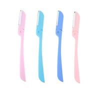 Cuchillas Afeitar Mujer Ceja Shaver Maquinilla de afeitar para mujer Cuchillas dermaplanadoras para cara Cara de afeitar Afeitadora facial para mujer b,4 pcs