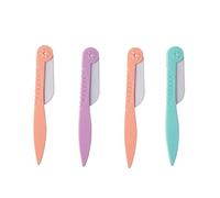 Cuchillas Afeitar Mujer Ceja Shaver Maquinilla de afeitar para mujer Cuchillas dermaplanadoras para cara Cara de afeitar Afeitadora facial para mujer a,4 pcs