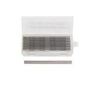 Cuchillas cepilladoras de 3-1/4 pulgadas HSS de 82 mm de repuesto para Makita Bosch DeWalt Hitachi Porter Cable Ryobi Stanley WEN y la mayoría de 3-1/4 cepilladoras portátiles de mano Paquete de 10