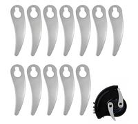 Cuchillas Cortabordes, CIYIN 12 Pcs Cuchilla de Metal para Cortabordes, Cuchilla de Repuesto para Cortacésped, Cuchillas Cortador de Césped, Recambios Cortacésped
