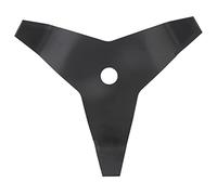 Cuchillas cortadoras de malezas de acero al carbono de 3 dientes, cuchillas negras para cortar malezas, cuchillas resistentes para césped, patio, jardín, arbustos