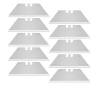 Cuchillas Cutter,Hoja de Cuchillo,Cuchillas de Recambio,Cuchillas Trapezoidales,SK5 acero,0.6 mm de Espesor,10 Piezas
