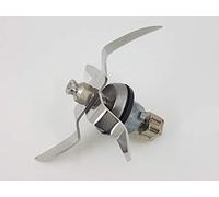 Cuchillas de Acero compatibles con Robot de Cocina Monsieur Cuisine Connect, Trend y Smart. (Antes de Comprar Comprobar Que el piñón Inferior de Las Cuchillas es el Adecuado para su máquina)