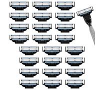 Cuchillas de Afeitar Compatible, Recambios Para Cuchillas De Afeitar Hombre, Recambios de Cuchillas Maquinillas de Afeitar, cuchillas recambio para maquinilla afeitar, para Uso Diario y Profesional