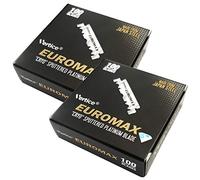 Cuchillas de afeitar Euromax. Corte por la mitad. (2)