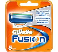 Cuchillas De Afeitar Gillette Fusion, 4 Piezas